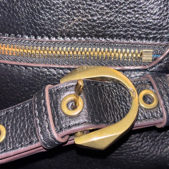 orYANY Sarah Leather Bag with Gold Accents - Picture 12 of 17